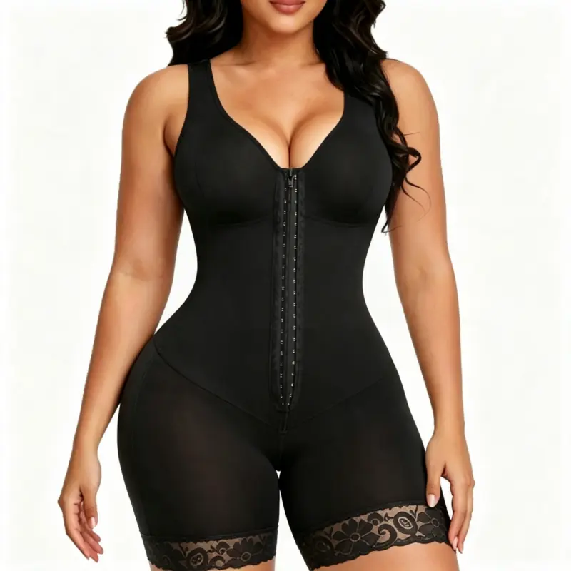 Women's Adjustable Tummy Control Shapewear with Hooks Closure – Butt Lifter Design, Suitable for Postpartum Recovery & Daily Body Shaping, Fitness Shaping Underwear, Breathable & Comfortable