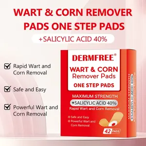 Foot Wart Remover Tape, 42 Sheets with 40% Salicylic Acid, Effective for Foot, Hand, Toe Calluses, Safe for Adults & Teens
