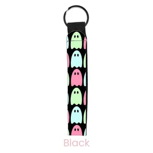 abbyrose Jumpscare Wristlet Key Chain Black