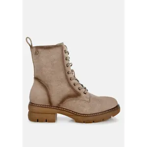 Azalea Lace Up High Ankle Boots