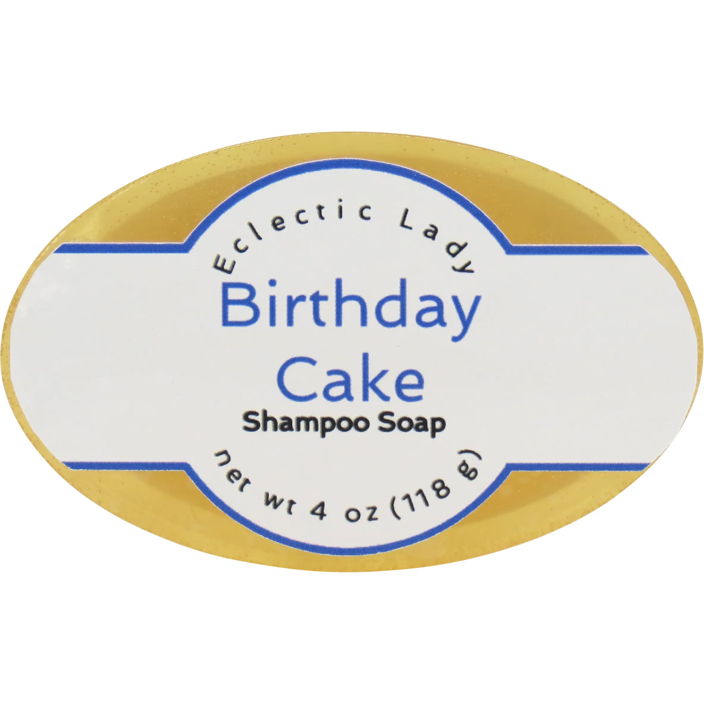 Birthday Cake Handmade Shampoo Soap