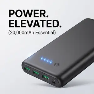 Dead Phone Anxiety?  Stay Connected All Day with this Premium 10,000mAh Portable Charger! Fast Charging & 4 Ports Compact Magnetic Kit product power easy portability Starlink Mount & Bank