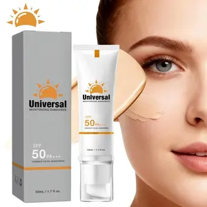 Moisturizing Sunscreen, Protects The Face From Ultraviolet Rays, Concealer And Sun Protection, Quick Absorption, Waterproof, Sweat-Proof, Suitable For All Adult Skin Types.
