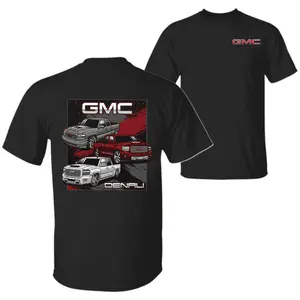 GMC Denali Shirt, 2 Sided American Trucks Graphic Tees, Pickup Truck, Gift For Friends, Menswear, Full Size, Full Color