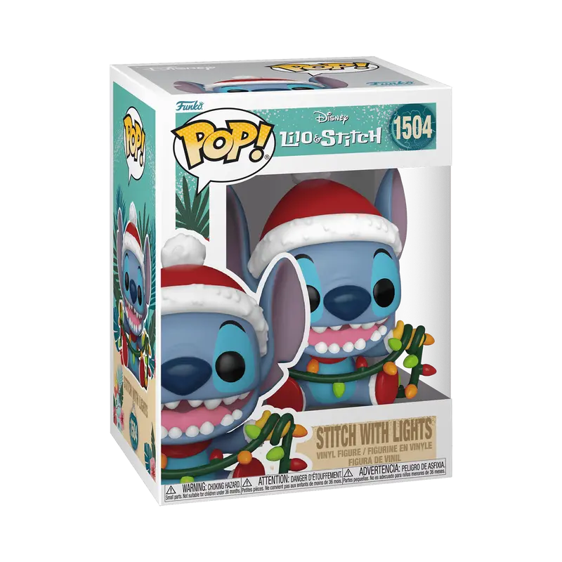 Funko Pop! Disney - Stitch with Lights #1504 Collectible Pop Vinyl Figure