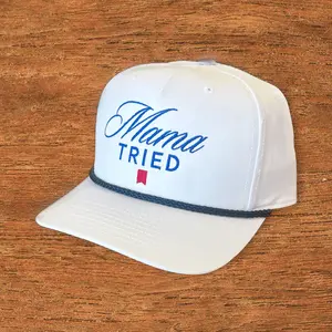 Embroidered Mama Tried Hat, Richardson 258