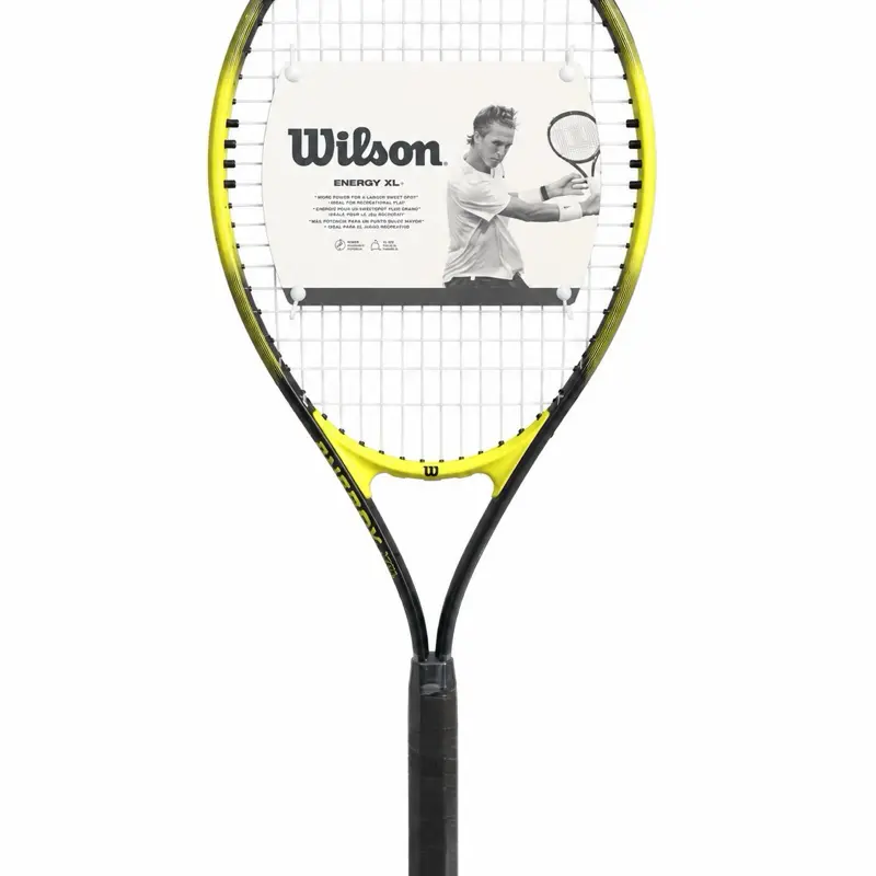 Wilson Energy XL Adult Tennis Racket – Yellow/Black