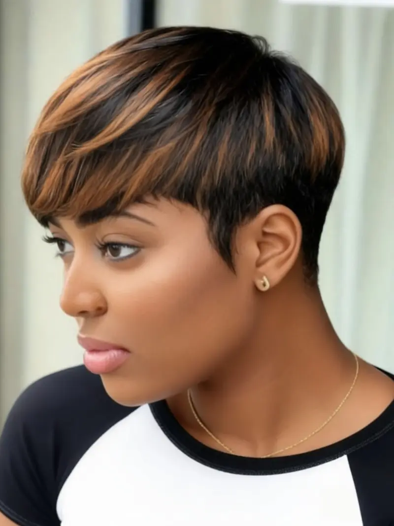 ombre pixie cut - TikTok Shop display picture 3