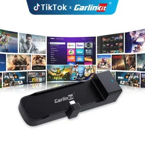 FireDrive Link Pro – Wireless CarPlay & Android Auto Adapter + HDMI-In for Cars w/ Wired CarPlay, 5 GHz Wi-Fi, Plug & Play for Cars with Wired CarPlay