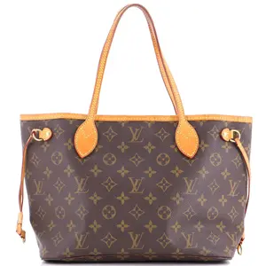 Pre-owned Louis Vuitton Canvas Coated Tote Bags REBAG Neverfull Tote Monogram Canvas PM by Rebag