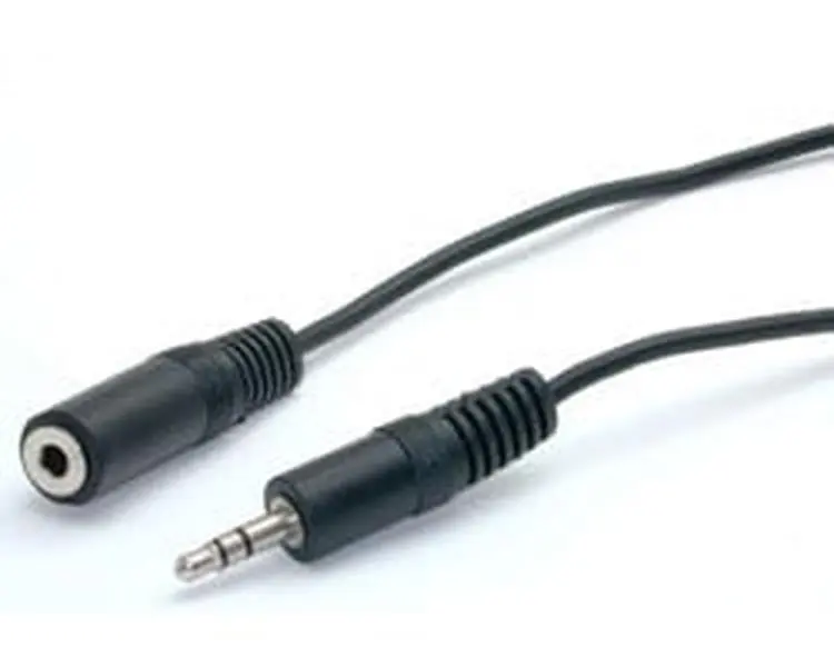 Startech MU6MF Wired 3.5mm Male-to-Female Stereo Extension Cable - 6 ft (1.83m), 6x3x1 inches, 1x Mini-Phone Female Audio Accessory for Game Consoles, Electronics Accessories