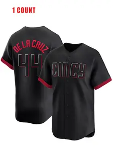 Men's Baseball Jersey Number 30, Vintage Embroidered Sports Shirt, Quick-Dry Casual Loose Fit Outdoor Wear