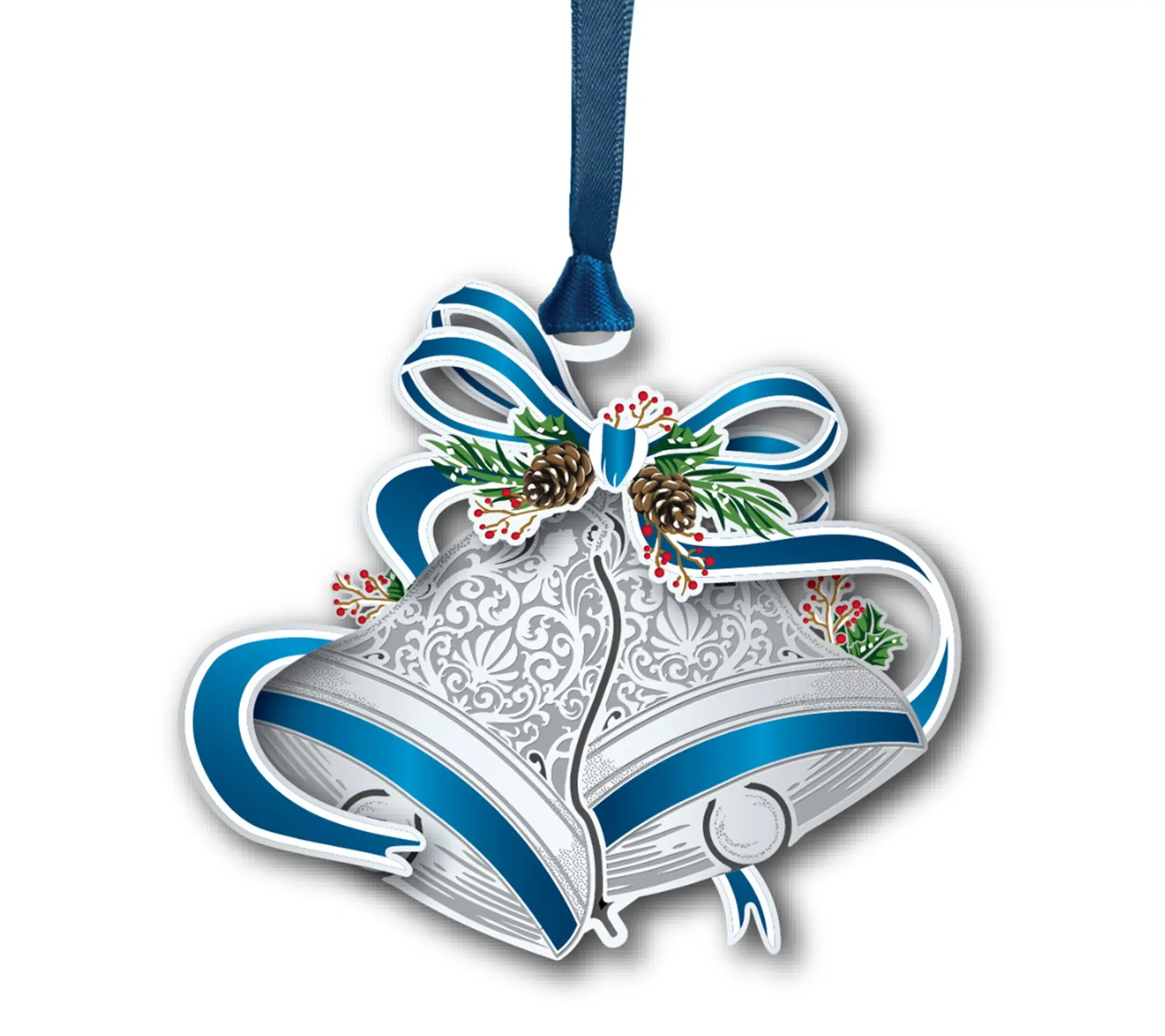 Beacon Designs Vintage Christmas Bells Ornament