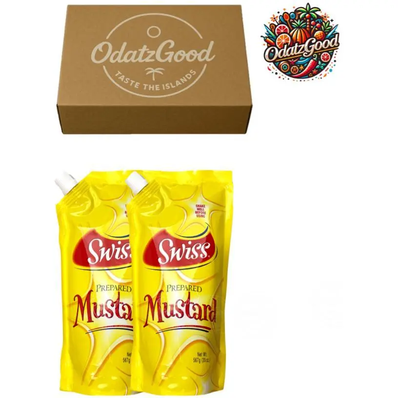 Swiss Prepared Mustard 20oz (567g) – Curated & Packaged by ODatzGood