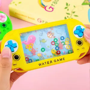 Water Ring Game Machine Water Circle Ring Toss Squeeze Toy Ocean water machine toy puzzle toy  birthday gift