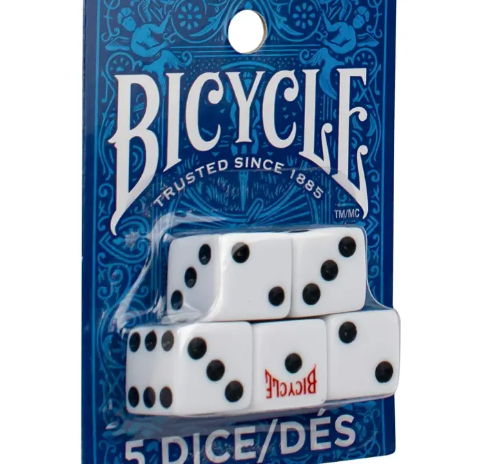 Bicycle 5 count dice