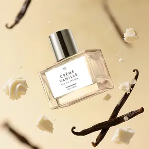 Eastern Vanilla Cream Apricot Scented Candle, Rich Cream Opening, Jasmine Wax Amber Ending, Non-Toxic Liquid Fragrance