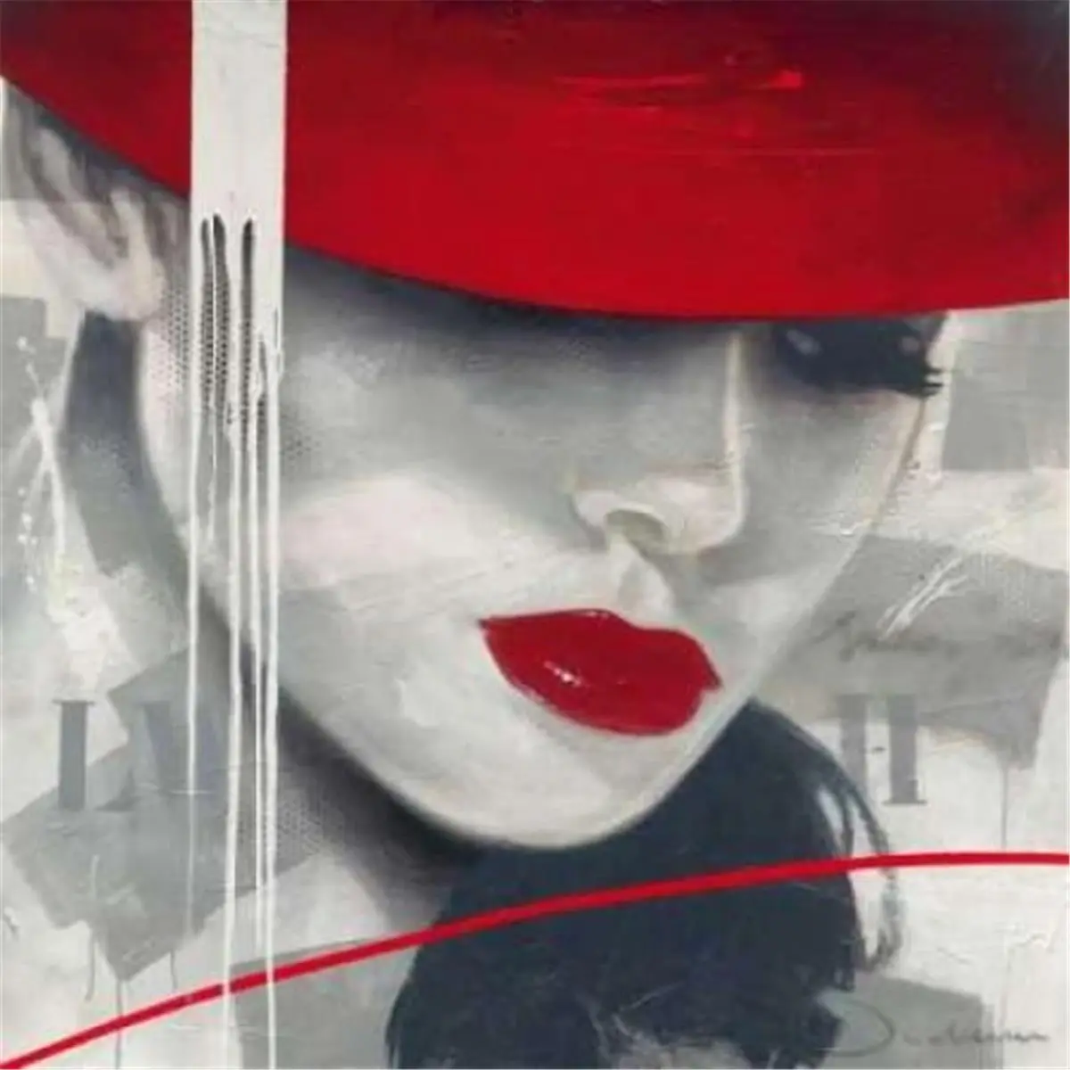 Glamorous I Poster Print by Jochem Bakker, 24 x 24 - Large