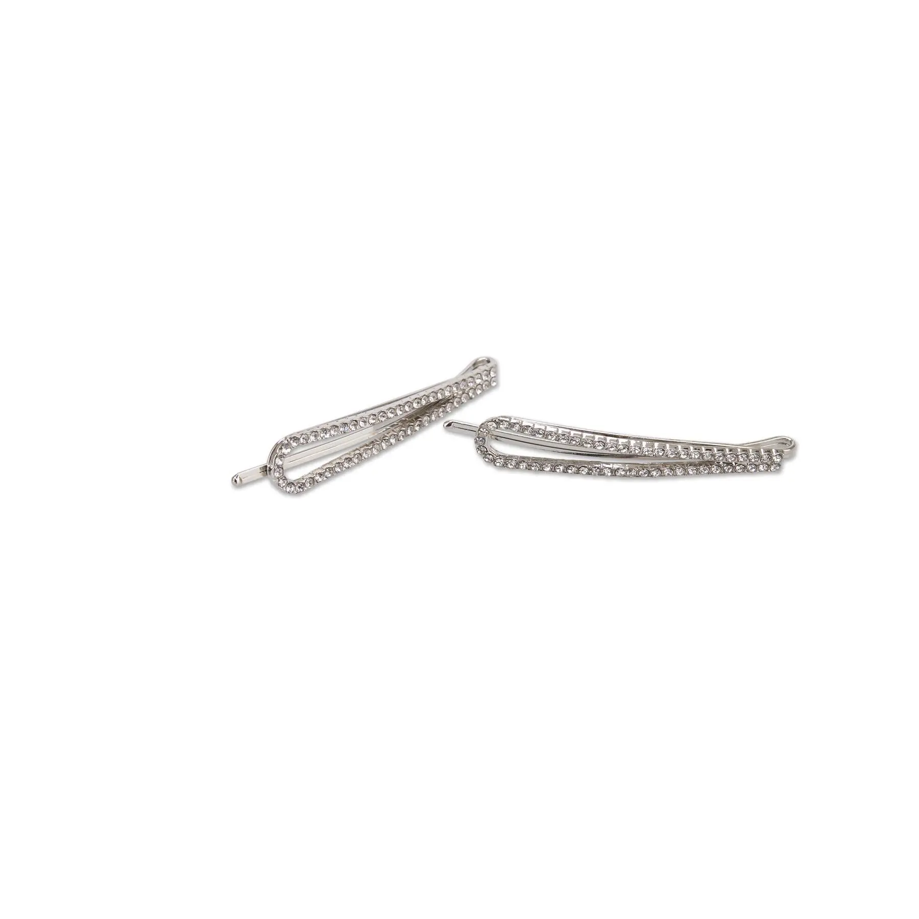 Allure Rhinestone Bobby Pin, 2 Pack