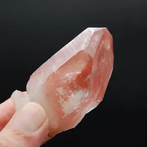 3in 98g Record Keeper Pink Lemurian Seed Quartz Crystal Master Starbrary, Brazil