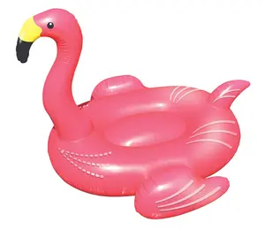 Swimline 90627 78 in. Giant Flamingo Ride, Pink