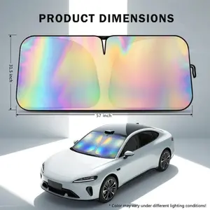 Foldable Anti-UV Windshield Sunshade, Multipurpose Car Front Window Heat Protective Umbrella for Sedan SUVs, Automotive Exterior Accessories for Men & Women, Car Stuff, Vehicle