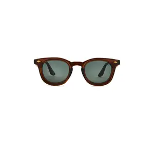 AIRE Aperture Sunglasses in Toffee & Khaki Mono