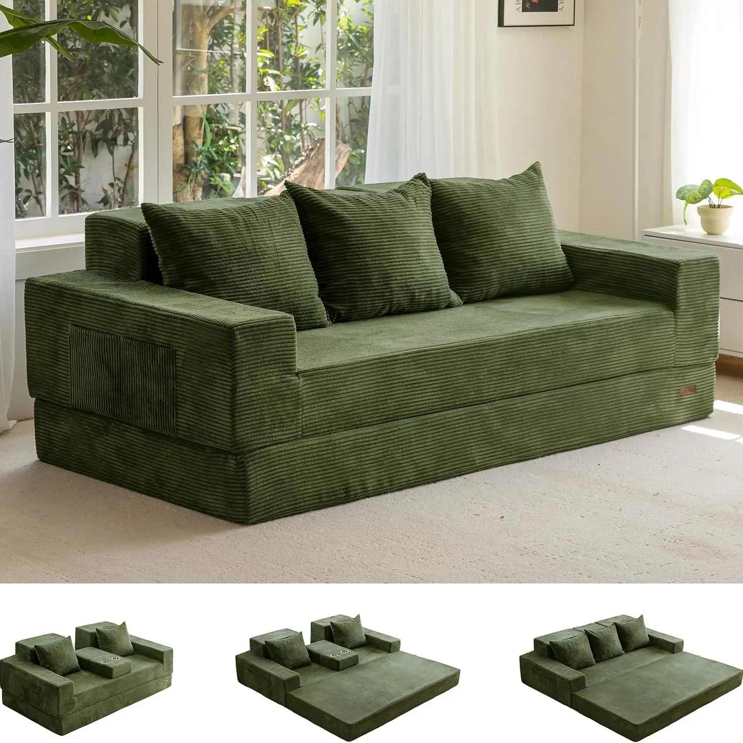 Green-3 Seater