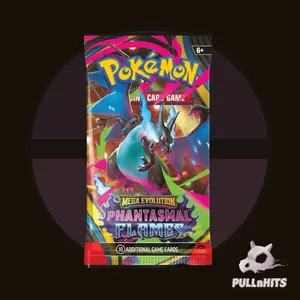 Mega Evolution Phantasmal Flames Booster Pack - Pokémon Trading Card Game