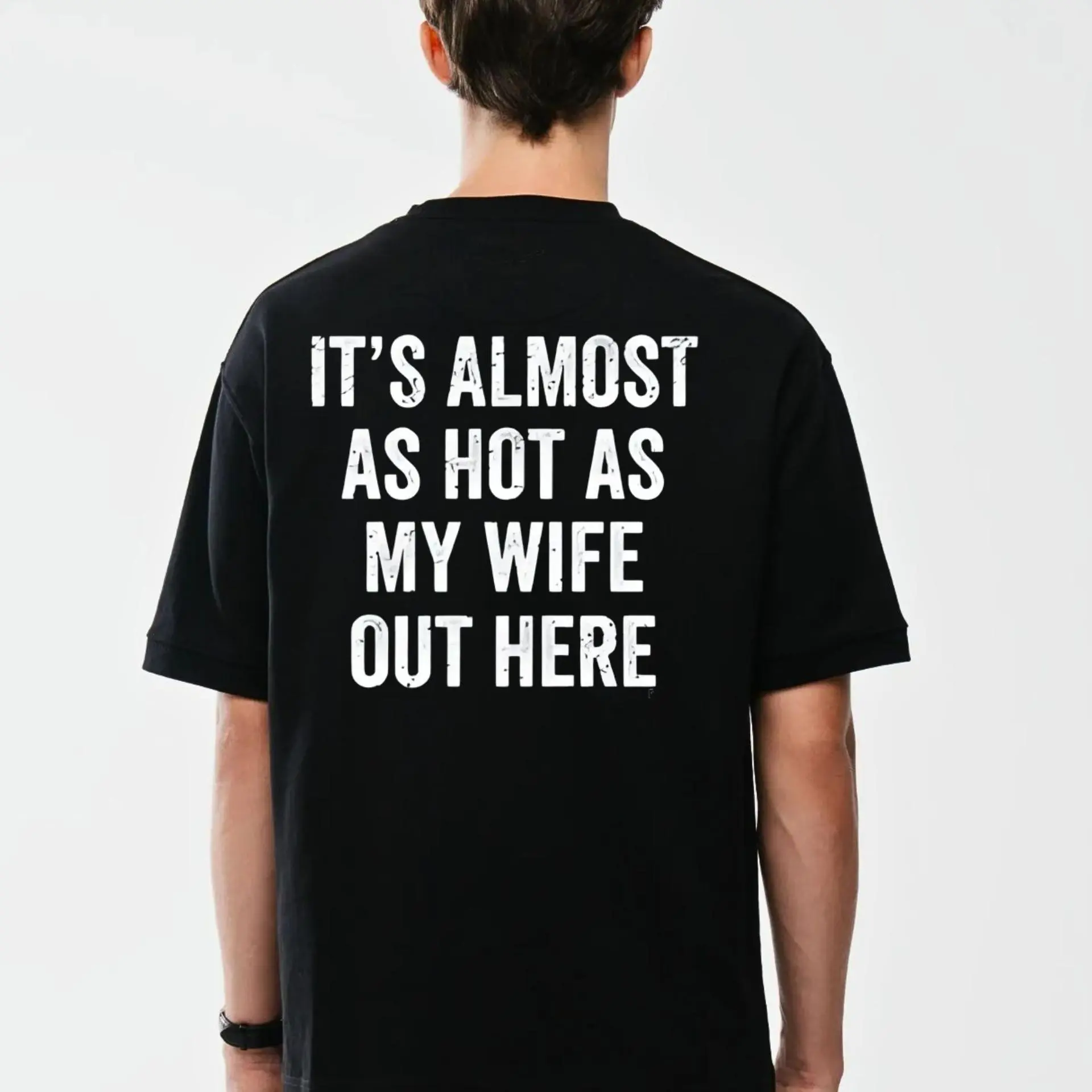 Men’s Funny Wife Tee – Hot Wife Humor T-Shirt