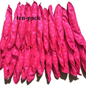 Soft curler, suitable for overnight heatless curler, long hair heatless foam curler, satin sponge curler