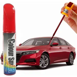 Colour Smart 2-in-1 Car Touch Up Paint Pen for Scratch Repair Fine Tip & Brush 5 Color Options Easy Application Fast Drying Effective Protection