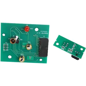 W10898445 Refrigerator Ice Level Control emitter and receiver LED light board compatible with Fridge AP6037913 PS11769410 W10898445 with W10870822 Ice Maker Emitter LED Board Replacement Part included