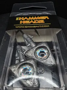 (2-Pack) Big Hammer Heads® Jig Heads – 1 oz  4/0