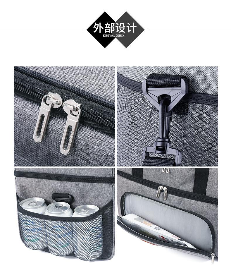 Coolers & Lunch Bags for Men and Women – Leak-Proof, Thermal Insulated, Soft Refrigerated Bags for Beaches, Picnics, Kayaks, Cars, and Camping