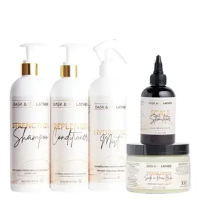XL Cleanse and Growth Bundle - For Moisture & Hydration Cleanser Conditioner