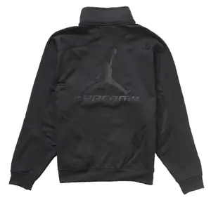 Supreme x Air Jordan Tricot Track Jacket Black