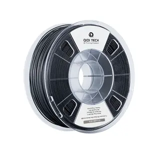 QIDI TECH ABS-GF25 Glass Fiber ABS Filament 1.75mm, High Hardness, Excellent Interlayer Bond, Frosted Surface, Compatible with Most FDM 3D Printers, 1kg Spool (2.2lbs)