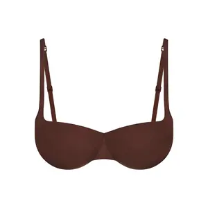 SKIMS ULTIMATE BALCONETTE PUSH-UP BRA | COCOA SKIMS ULTIMATE BALCONETTE PUSH-UP BRA | COCOA