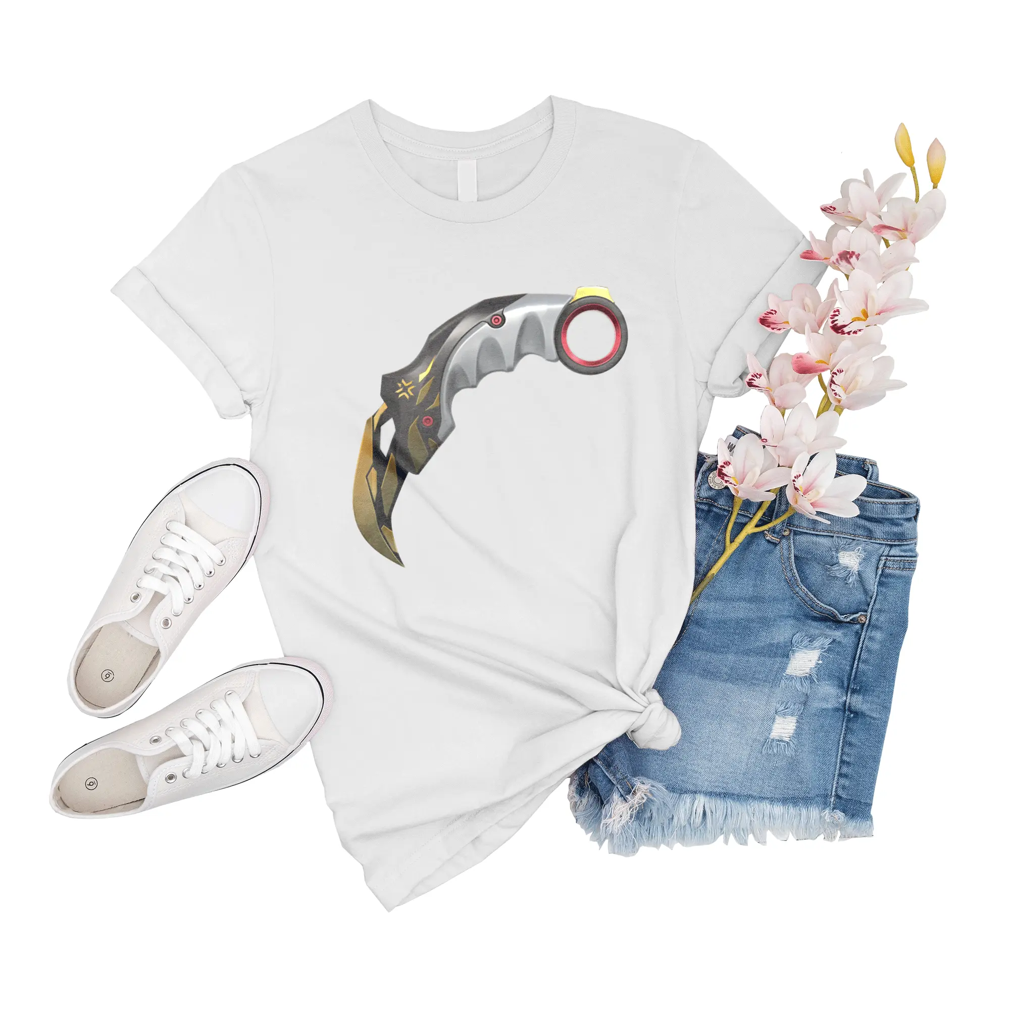 T-Shirt Unisex Astra Valorant Champions Karambit Shirt Sleeve Short Boy Friend Women Tee Shirts Family Event Big Gift For Men