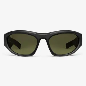 SURGE Electric Feel Sunglasses with Kinetic Edge Wraparound Acetate Frame for Motion Lifestyle Unisex Sleek Curved Temples