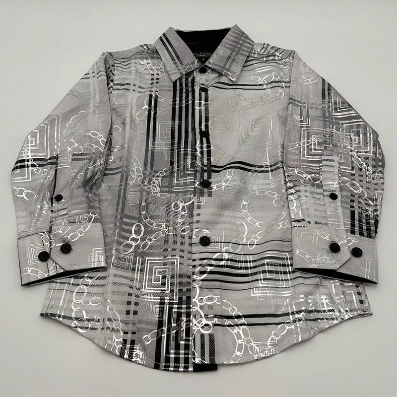 Boys Grey Shirt PVKLS020 #22