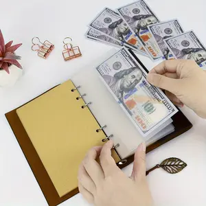 A5 A6 A7 6-Hole Binder Accessories Set - Divider Bag, Planner, Budget Label, Simple Label - Durable, Multiple Colors - For Students & Office Workers - Perfect for Organization & Productivity