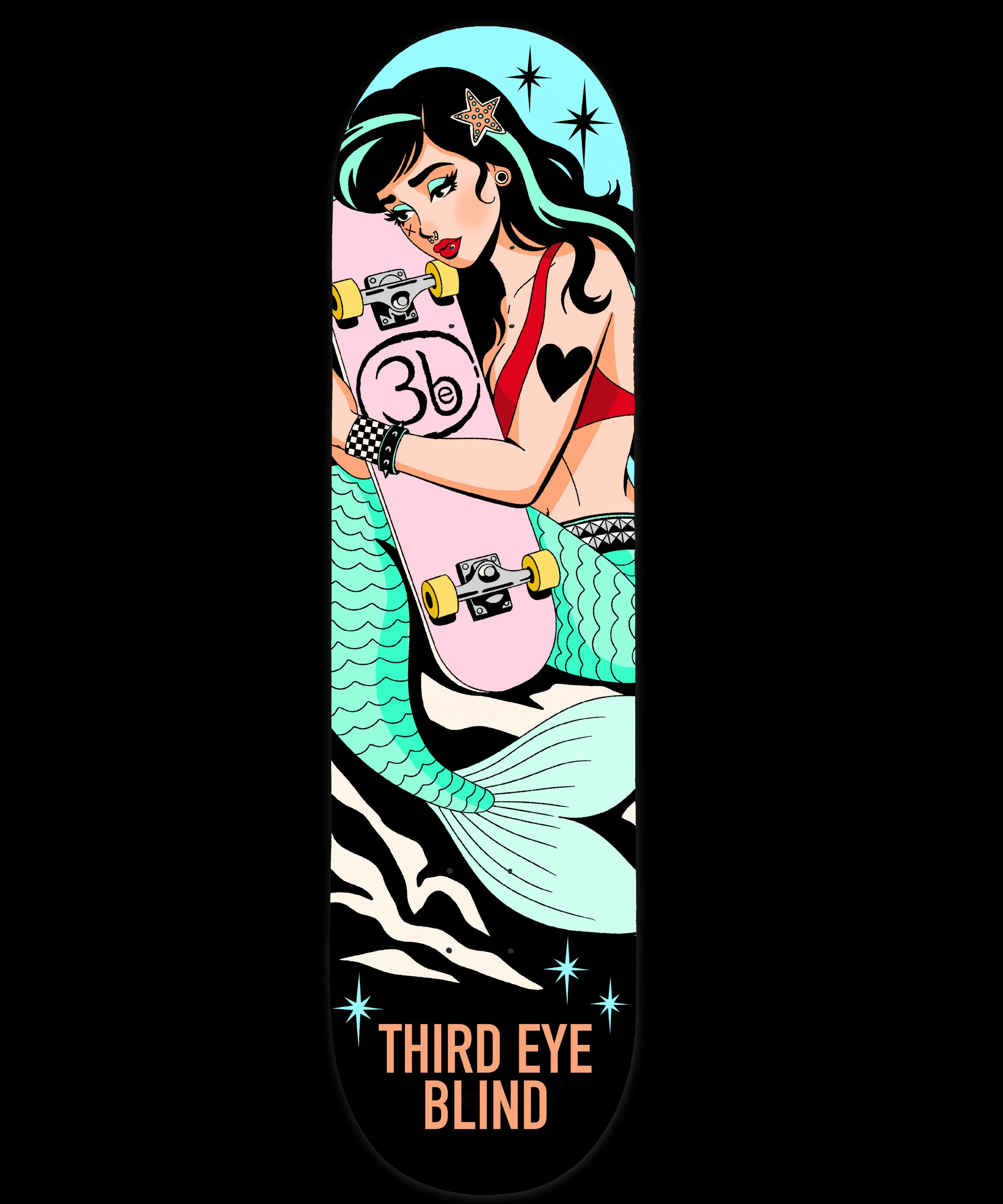 Mermaid Skate Deck