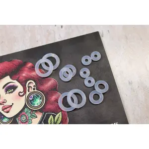 5 Sets of Silicone O-Rings for Single Flare Plugs – 10 Total Pieces