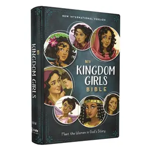 NIV, Kingdom Girls Bible, Full Color, Comfort Print: Meet the Women in God's Story (Best Gift for Girls Ages 8-12 to Build Faith, Strength, and Character)