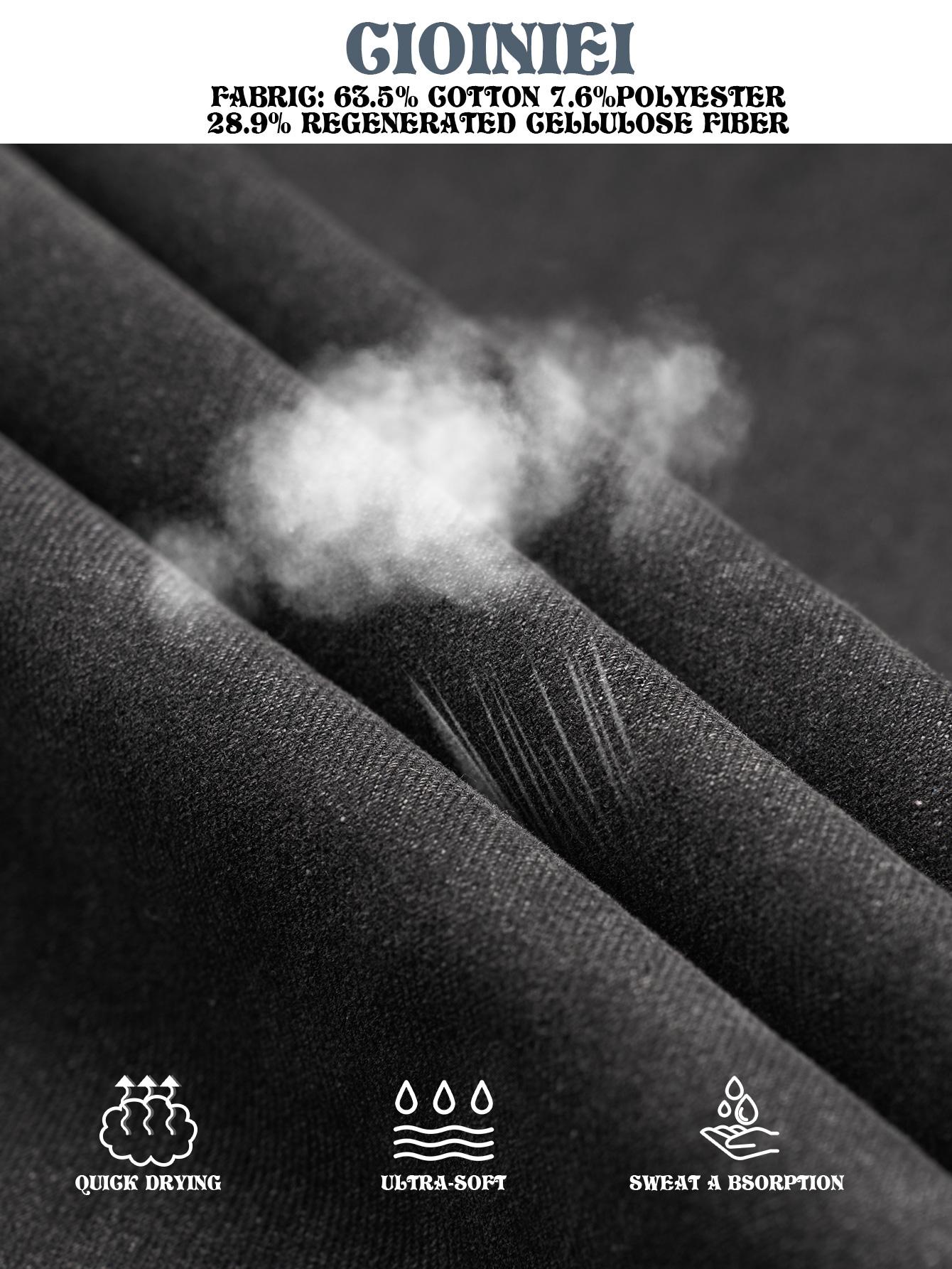 CCCMAI Men’s Vintage Loose Jeans Black Smoke Gray Blue Versatile Fashion Loose Jeans Menswear Streetwear Denim Pants Trouser Plain Pocket