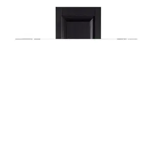 Perfect Shutters IR521563002 Premier Raised Panel Exterior Decorative Shutters, Black - 15 x 63 in.