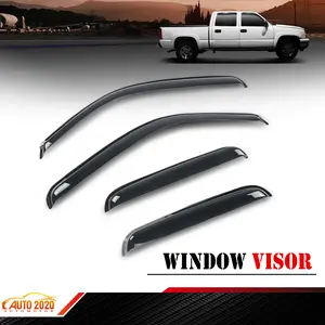 Out-Channel Rain Guards Window Visors fits 99-06 Chevy Silverado Sierra EXT CAB