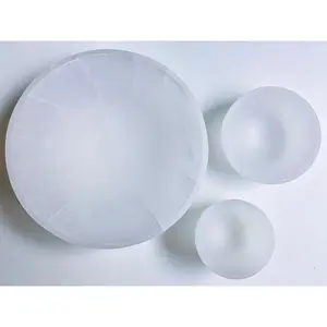 Selenite Round Bowl